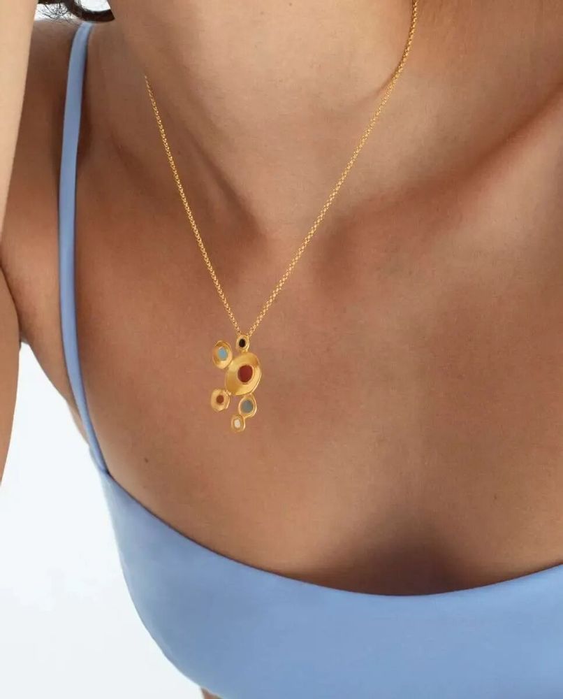 Bijoux - COLLIER DORÉE FAVORITA COLORS PETIT - JOIDART