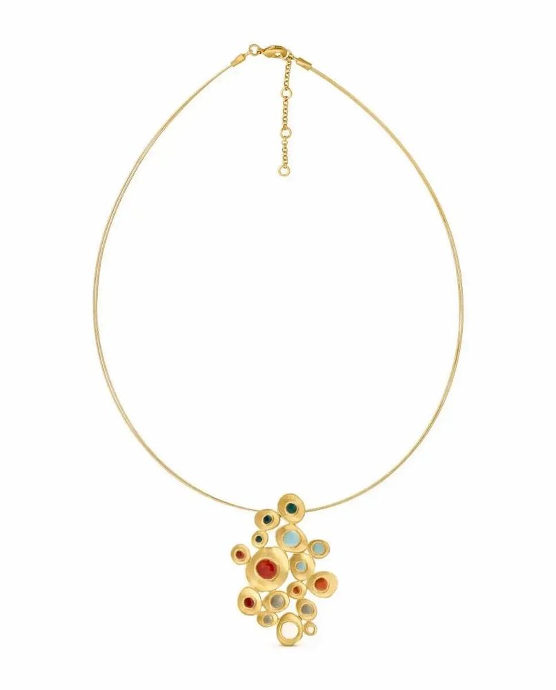 Bijoux - COLLIER DORÉE FAVORITA COLORS GRAND - JOIDART