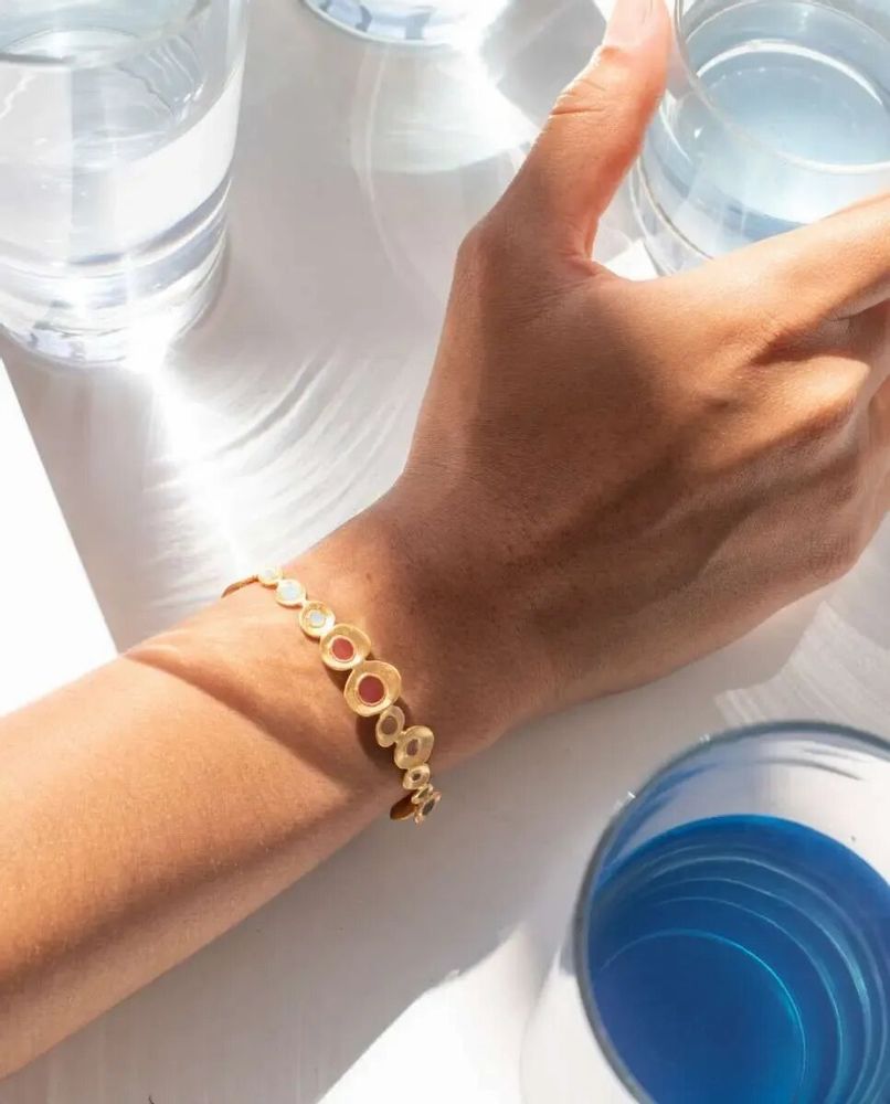 Jewelry - GOLDEN BRACELET FAVORITA COLORS - JOIDART