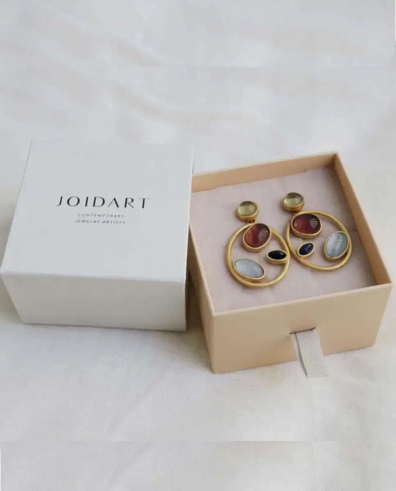 Bijoux - BOUCLES D'OREILLES DORÉES ALEGRIA GRANDES - JOIDART