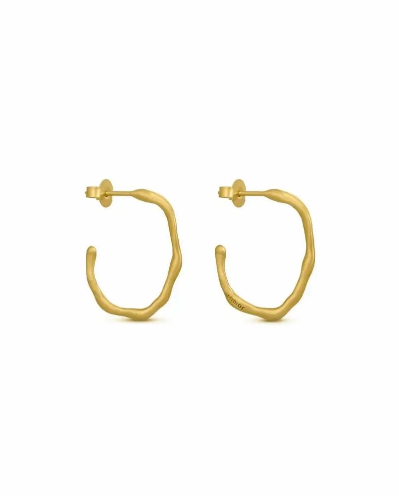 Bijoux - BOUCLES D'OREILLES DORÉES CLARA PETITES - JOIDART