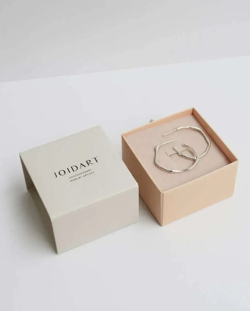 Bijoux - BOUCLES D'OREILLES EN ARGENT CLARA MOYENNES - JOIDART