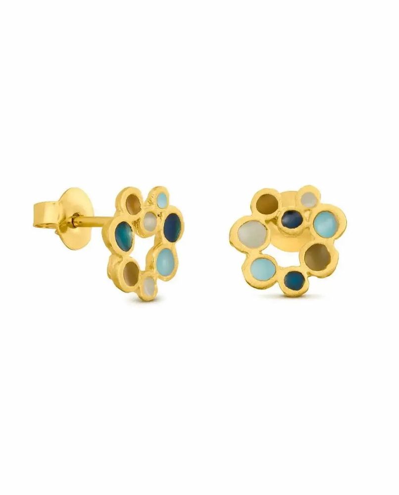 Jewelry - GOLDEN EARRINGS CANDY MOON SMALL - JOIDART