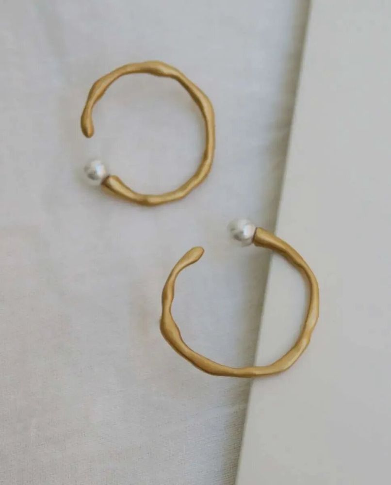 Bijoux - BOUCLES D'OREILLES DORÉES ECLAT CIRCULAIRES - JOIDART