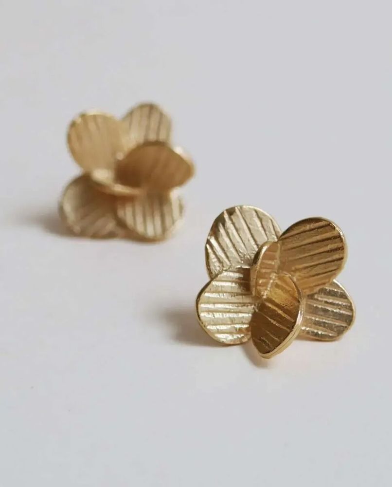 Jewelry - PAMPALONIA GOLDEN EARRINGS - JOIDART