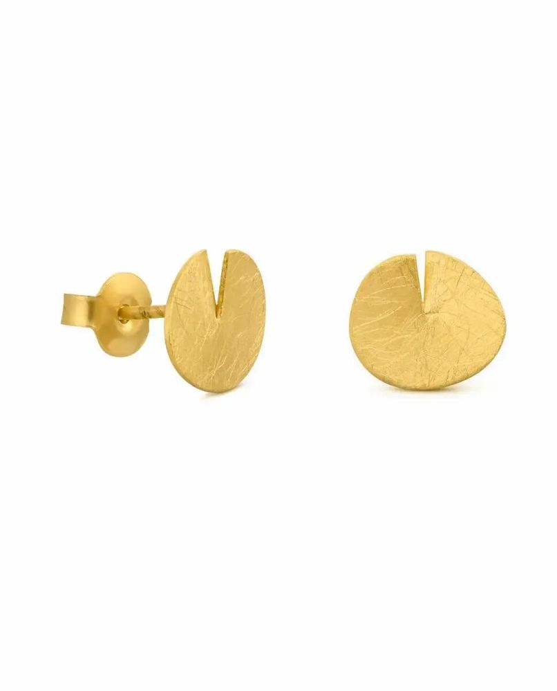 Bijoux - BOUCLES D'OREILLES PETITES DORÉES TAGLIO - JOIDART