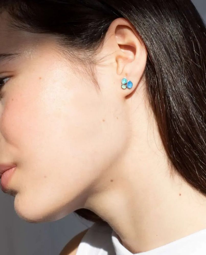 Jewelry - SMALL SILVER EARRINGS GAUDÍ JEWELRY FRUITS - JOIDART