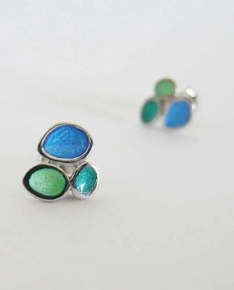 Jewelry - SMALL SILVER EARRINGS GAUDÍ JEWELRY FRUITS - JOIDART