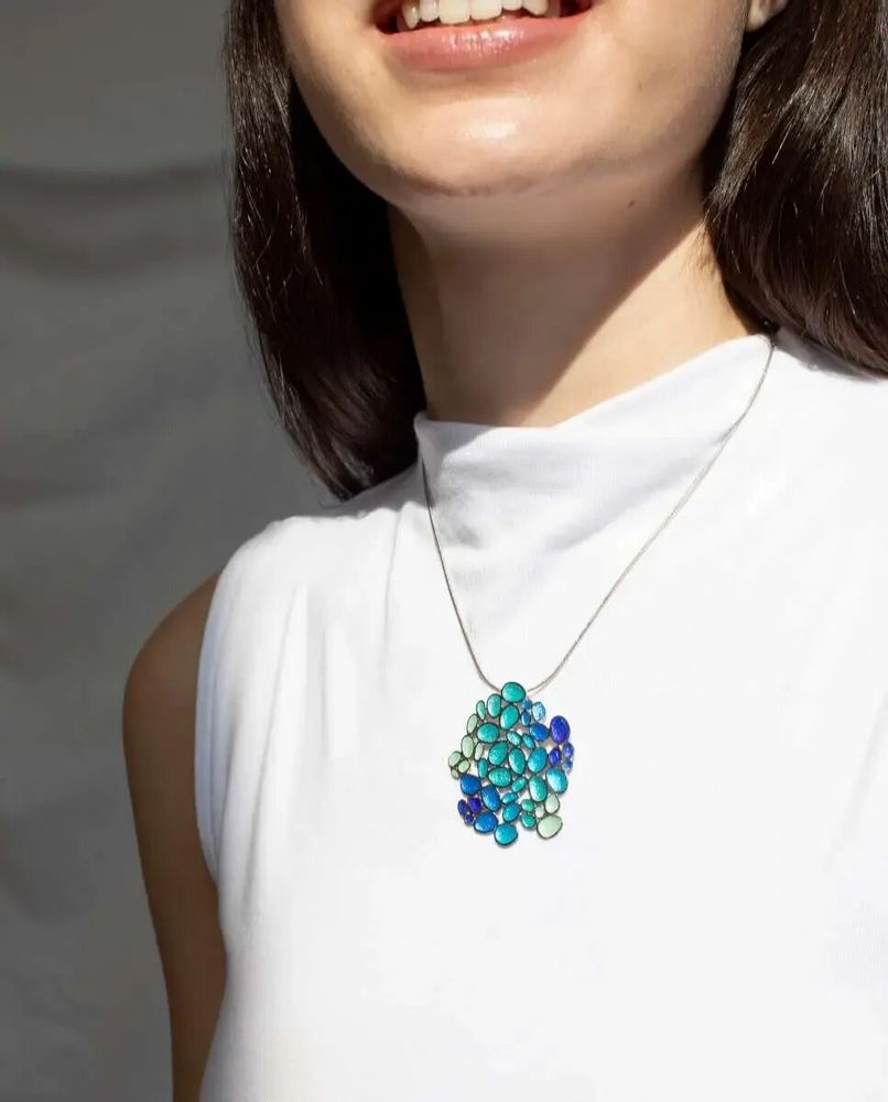 Jewelry - SILVER NECKLACE GAUDÍ JEWELRY FRUITS LARGE - JOIDART