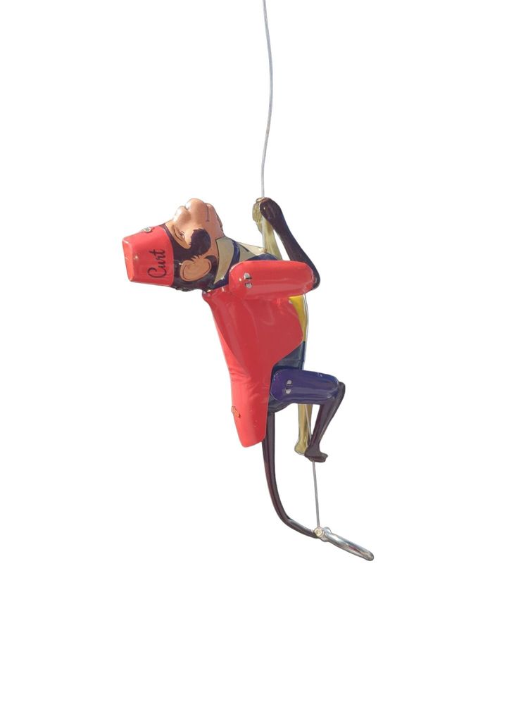 Jouets enfants - Curt, le singe grimpant - BLECHFABRIK