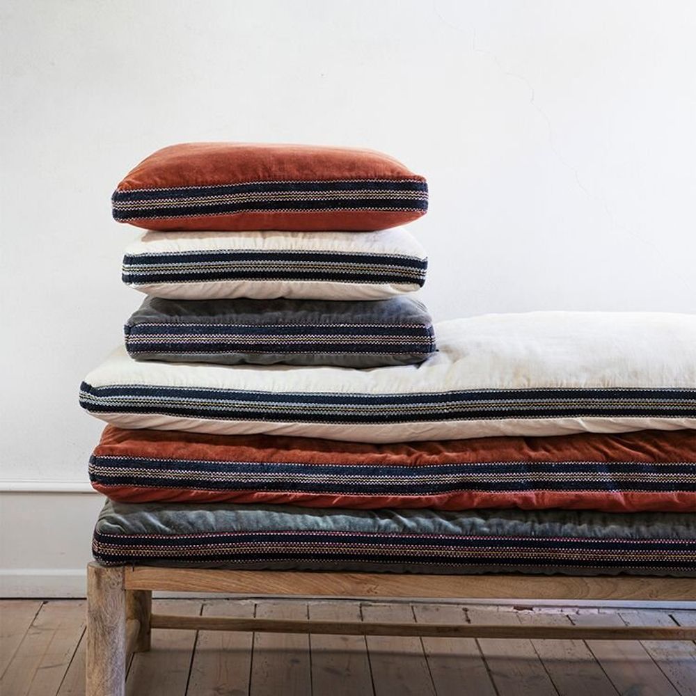 Garden textiles - Cotton velvet mattress - MADAM STOLTZ