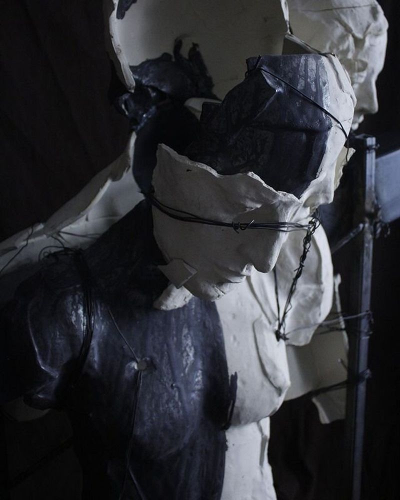 Sculptures, statuettes et miniatures - Le Cyrénéen – Confrontation - DZIENNIAKART WOJCIECH DZIENNIAK