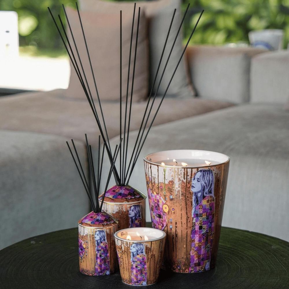 Decorative objects - LUNA ORO Luxury Candle - 400g | ARTITUDE HOME - ARTITUDE HOME