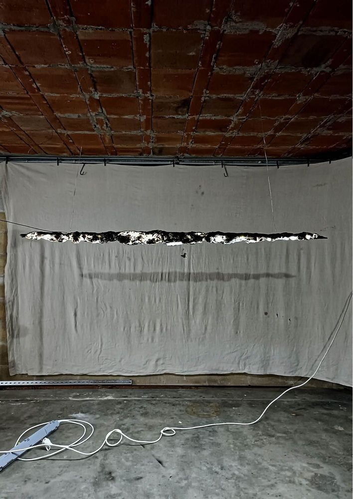 Hanging lights - Pendant light OBSIDIA - Flares of Lava - CENSIS RUBLISS