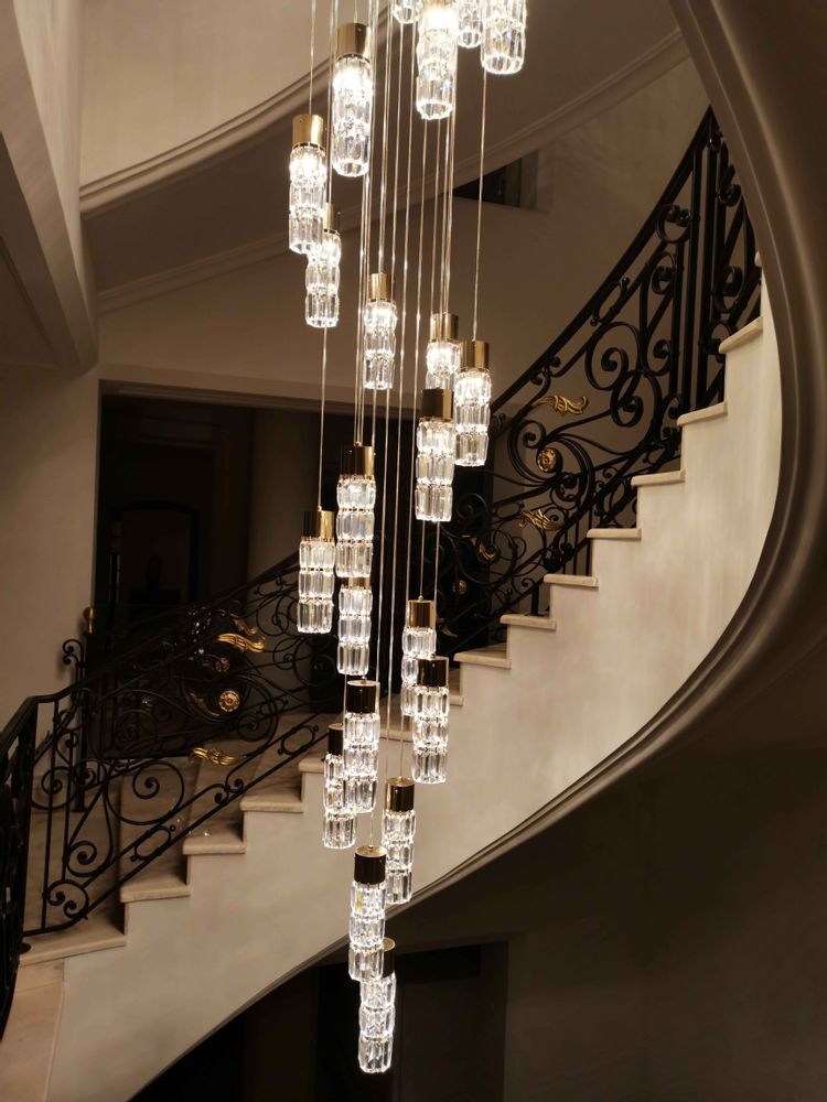 Plafonniers - Spirale Moderne - CRISTALUX  LIGHTING DESIGN