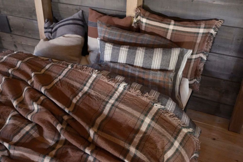 Couettes et oreillers - ROWAN Couverture, housses de coussin, pièce de lin et serviettes - LIBECO HOME