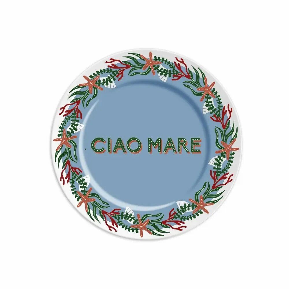 Everyday plates - PLATE 16 CIAO MARE - ILARIA.I