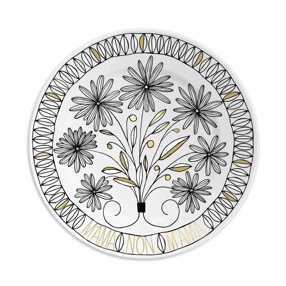 Everyday plates - PLATE 21 M’AMA NON M’AMA - ILARIA.I