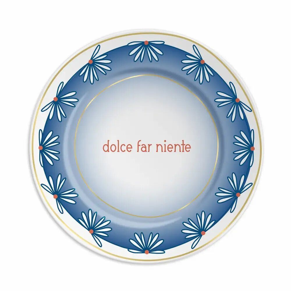Everyday plates - PLATE 21 DOLCE FAR NIENTE - ILARIA.I