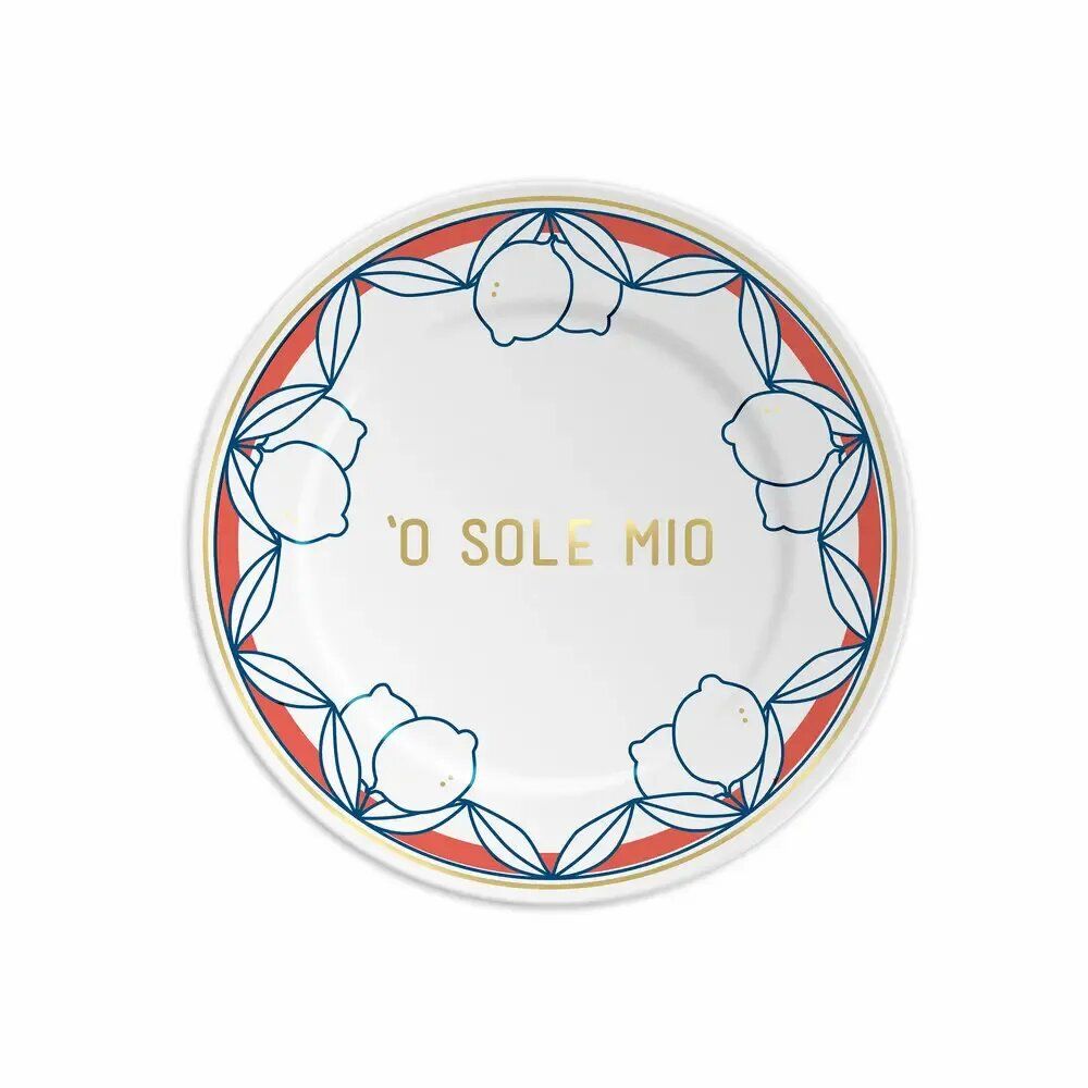 Everyday plates - PLATE 16 ‘O SOLE MIO - ILARIA.I
