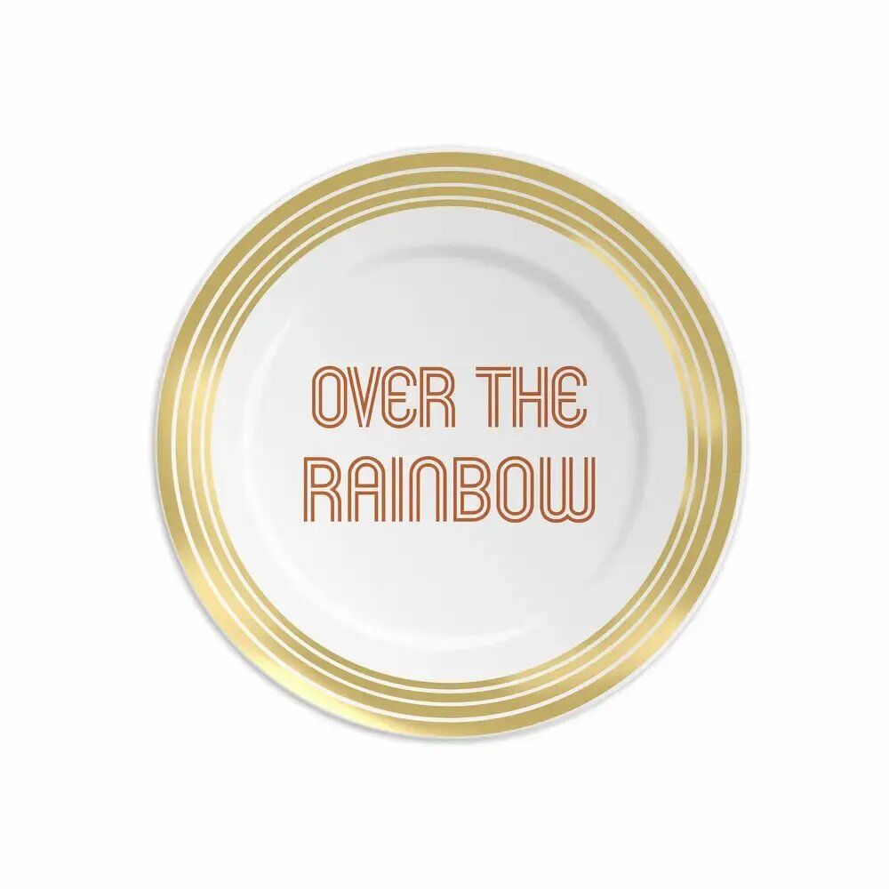 Assiettes au quotidien - ASSIETTE 16 OVER THE RAINBOW - ILARIA.I