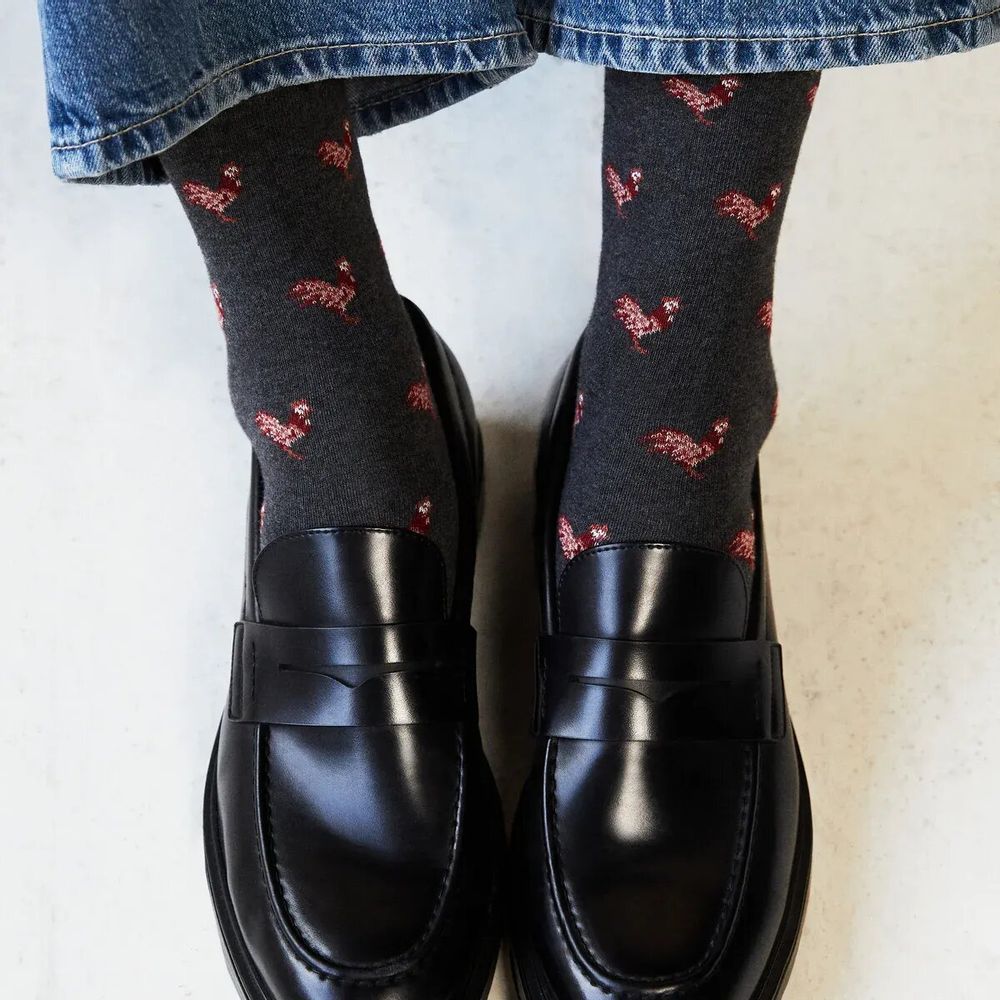 Chaussettes - Les Coqs - MAISON BROUSSAUD