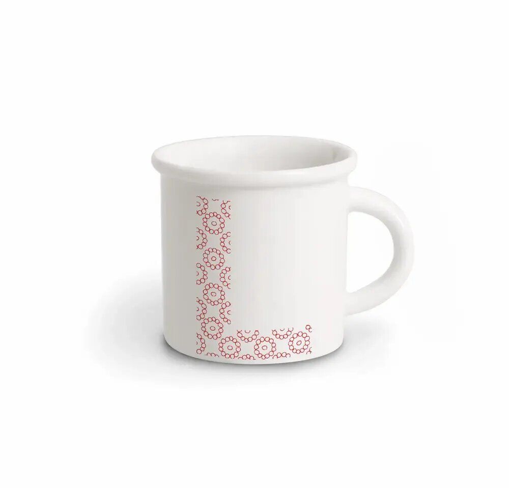 Mugs - MUG RED ALPHABET L - ILARIA.I