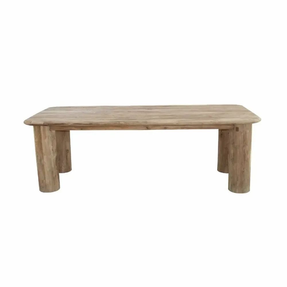 Tables Salle à Manger - Table à manger en bois de teck recyclé - VASCO S - HYDILE