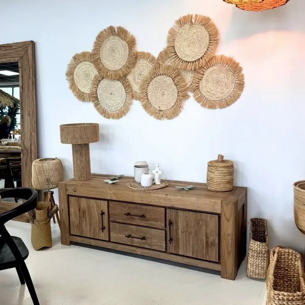 TV stands - Recycled teak TV cabinet - ACHILLE - HYDILE