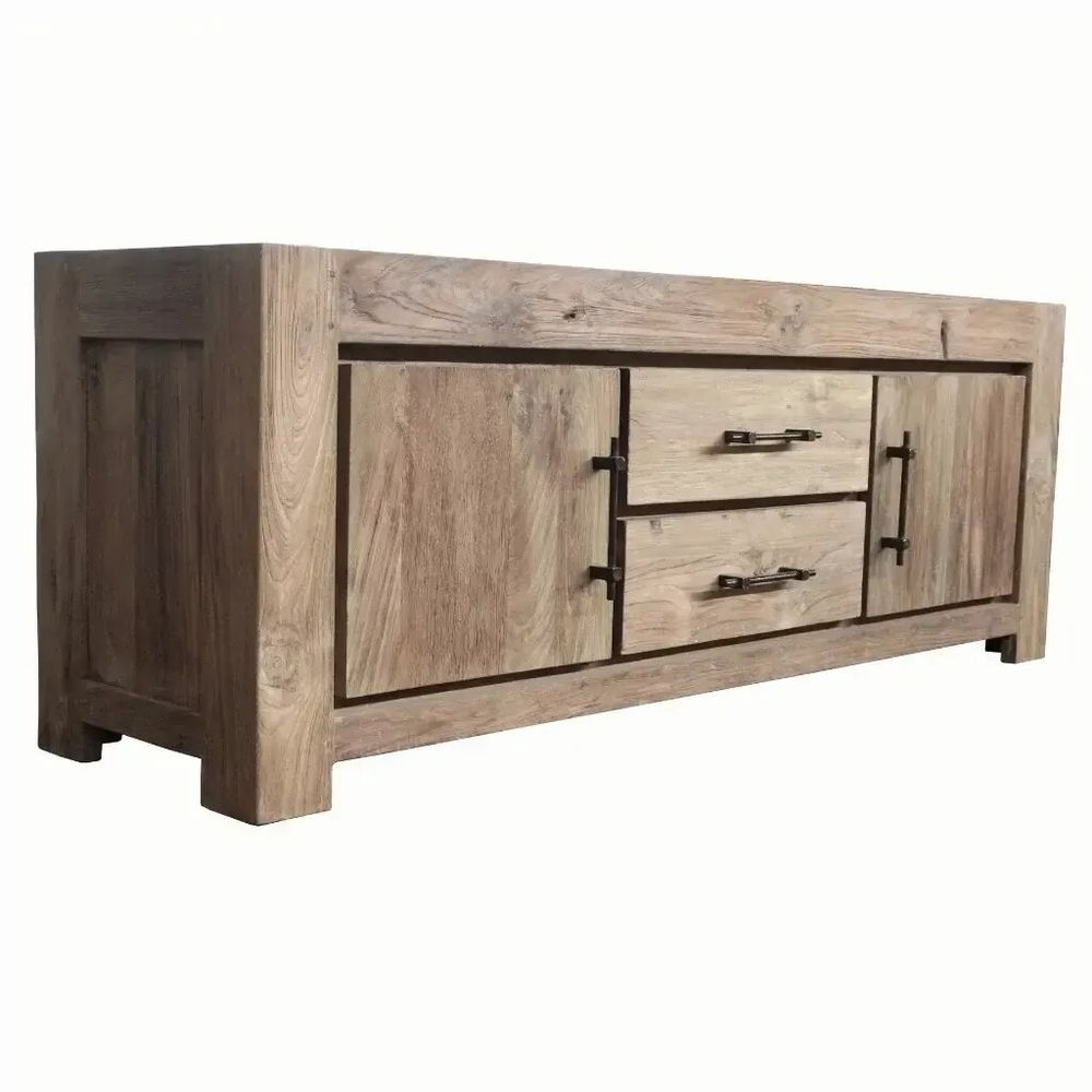 TV stands - Recycled teak TV cabinet - ACHILLE - HYDILE