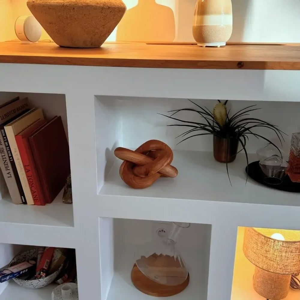 Objets de décoration - Objet décoratif en teck - CARRA - HYDILE