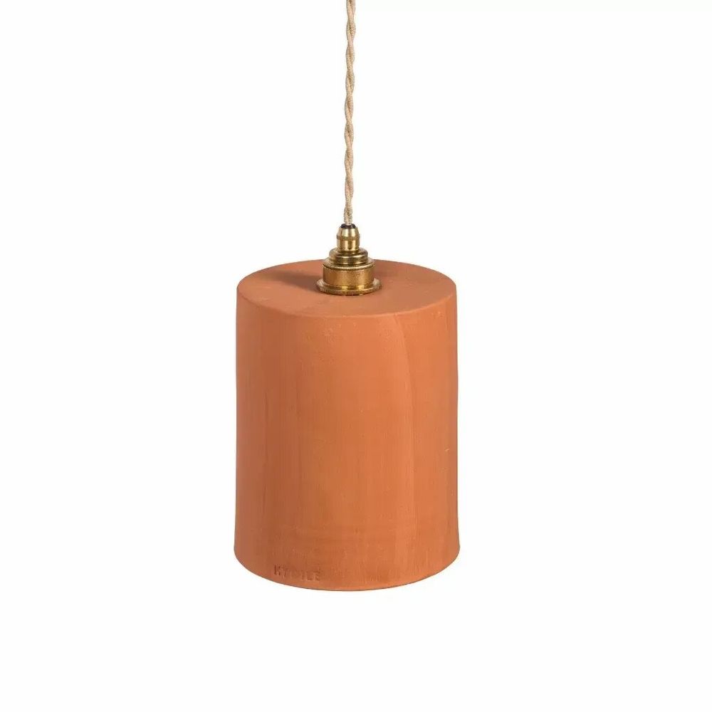 Hanging lights - Ochre terracotta pendant light - COLETTE - HYDILE