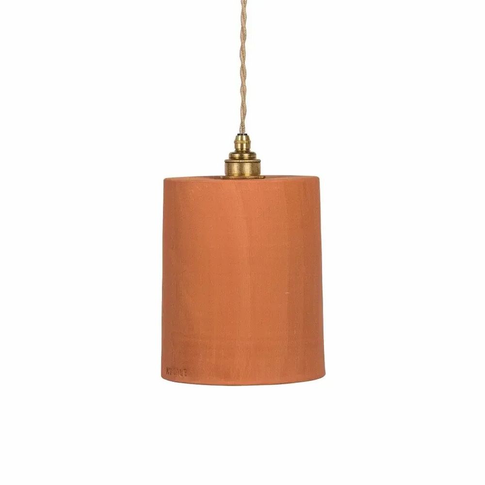 Hanging lights - Ochre terracotta pendant light - COLETTE - HYDILE