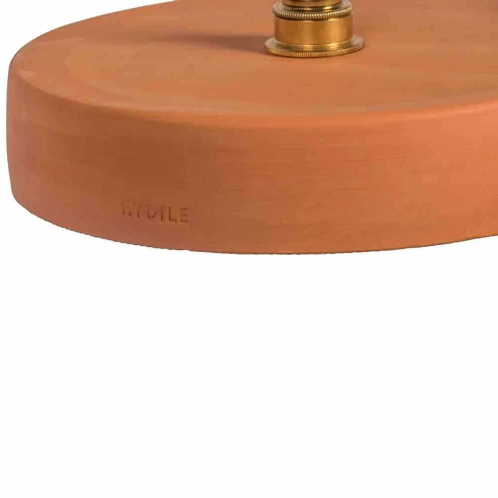 Hanging lights - Ochre terracotta pendant light - MICHELE M - HYDILE
