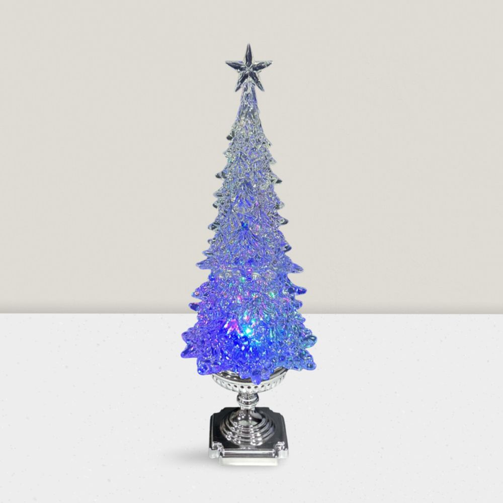 Other Christmas decorations - Christmas LED Crystal Tree – Color-Changing RGB Lights (DC Option) - BLUE STAR B.V.