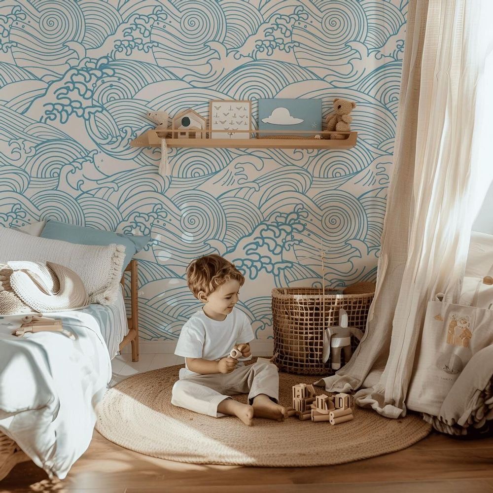 Children's bedrooms - Customizable Babywall Wallpaper - BABYWALL