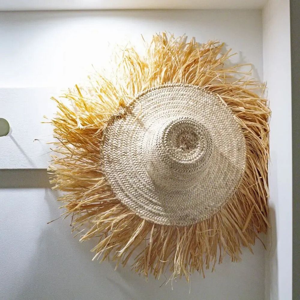 Other wall decoration - Raffia hat - GOOD - HYDILE