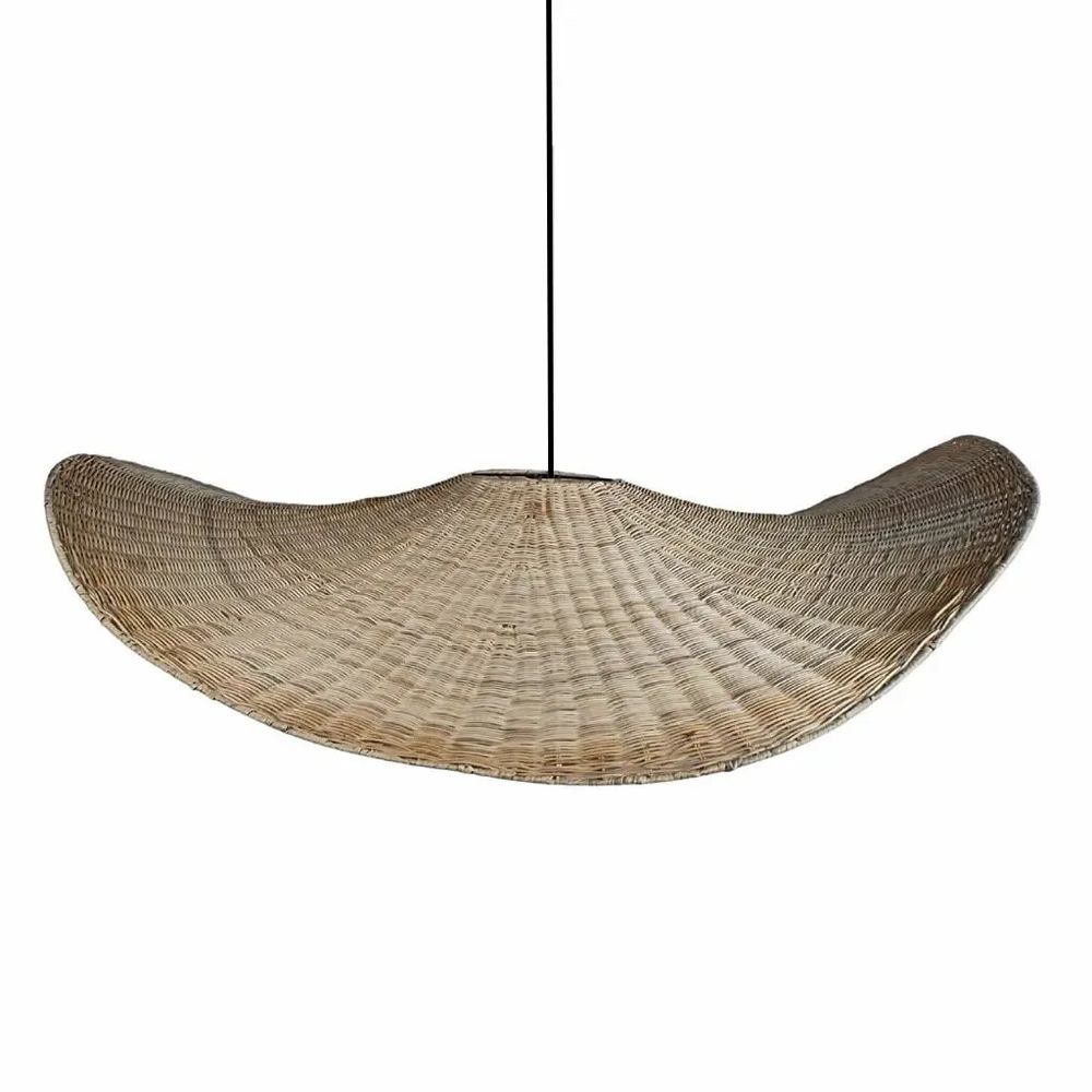 Hanging lights - XXL rattan pendant light - VOLTIGE - HYDILE