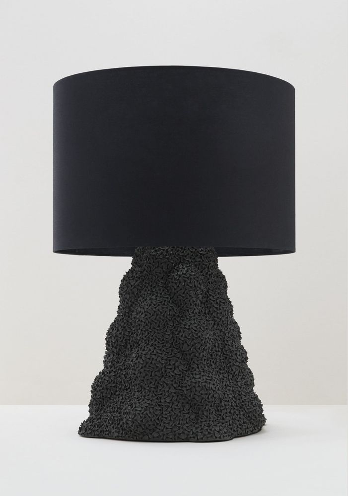 Table lamps - Black Flowers Lamp - GILLES CAFFIER