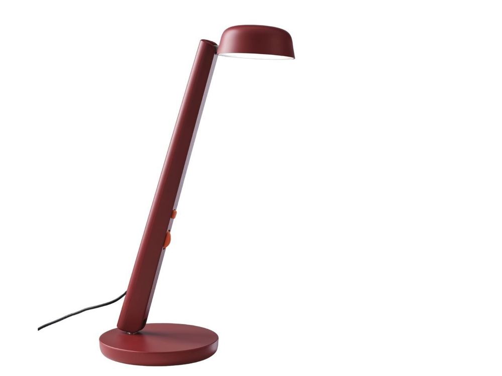 Objets design - Lampe Polux - Rouge sombre & Corail - LUMINAIRES POLUX
