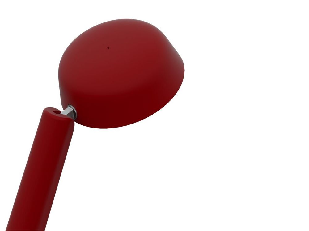 Objets design - Lampe Polux - Rouge sombre & Corail - LUMINAIRES POLUX