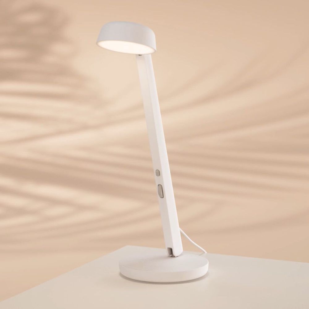 Objets design - Lampe Polux - Blanc chaud & Gris - LUMINAIRES POLUX