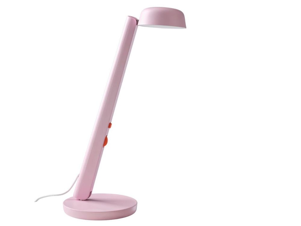 Objets design - Lampe Polux - Rose pastel & Corail - LUMINAIRES POLUX