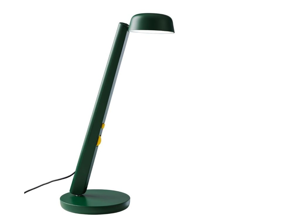 Objets design - Lampe Polux - Vert forêt & Jaune - LUMINAIRES POLUX