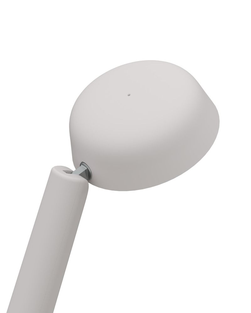 Objets design - Lampe Polux - Blanc chaud & Gris - LUMINAIRES POLUX