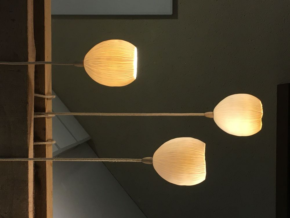 Céramique - Suspension Luna et Chrysalis - ATELIER SUR LA RIVIERE - SYLVAIN FEZZOLI