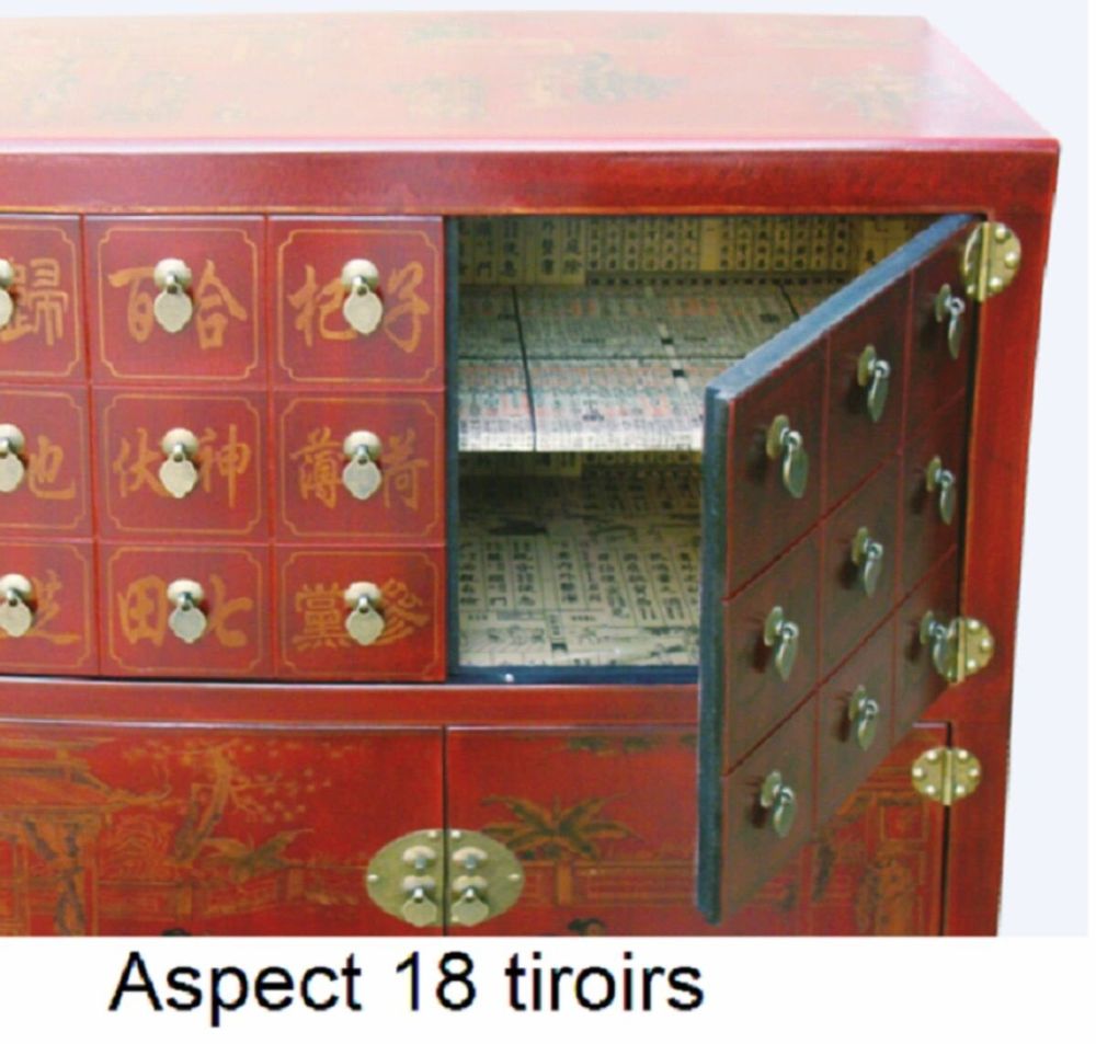 Objets de décoration - Buffet Style pharmacie - GALERIE D'ORIENT