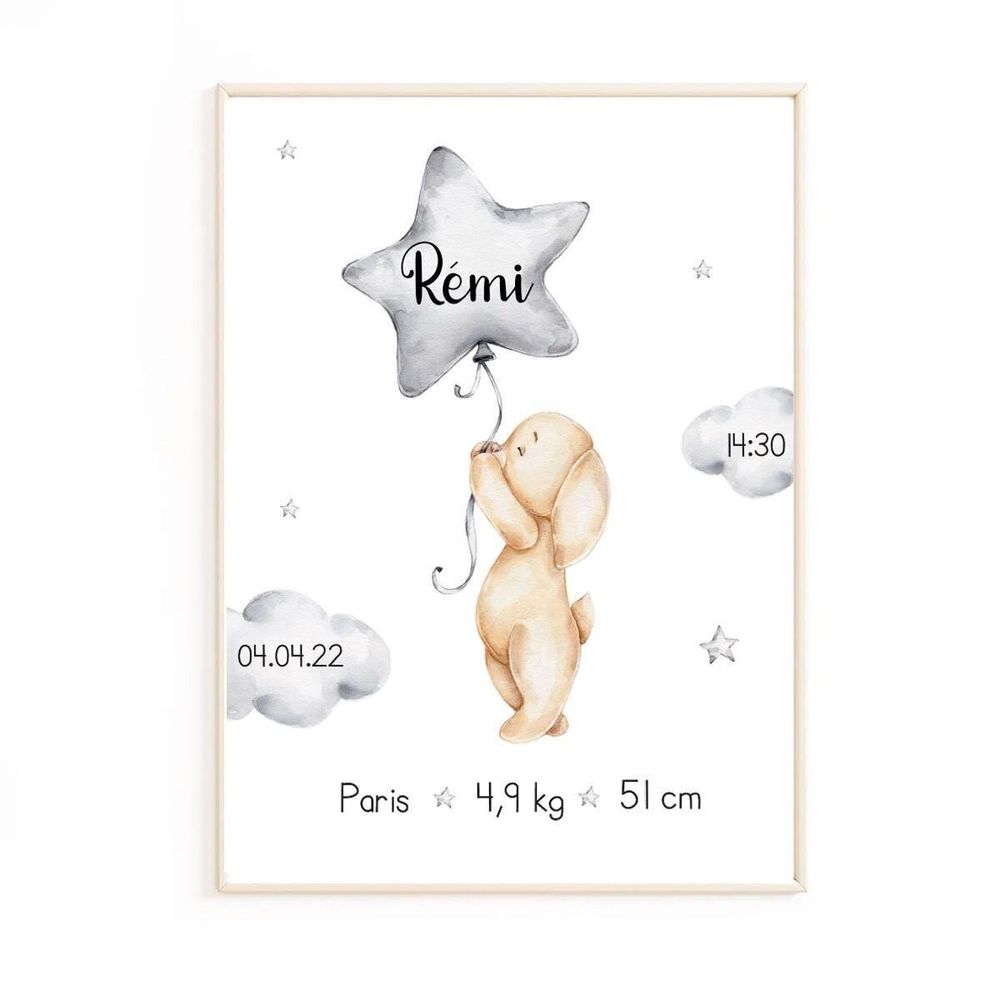 Poster - Babywall Customizable Posters - BABYWALL