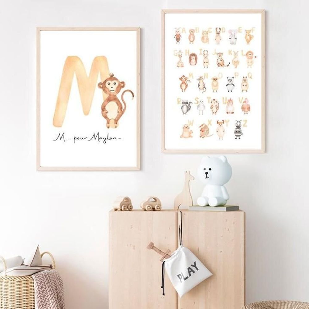 Poster - Babywall Customizable Posters - BABYWALL