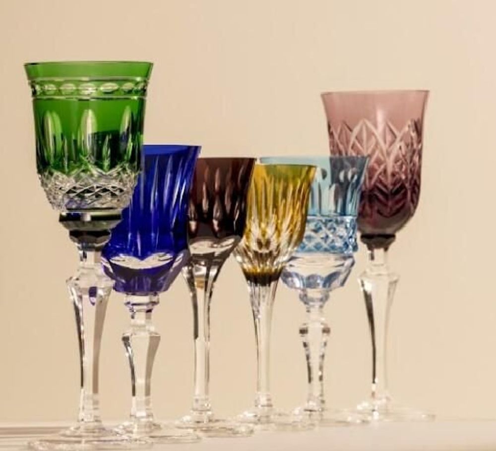 Cristallerie - Handmade Overlay Crystal - STRAUSS